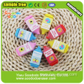 3D Novelty Highlighter Shaped Eraser For Kids